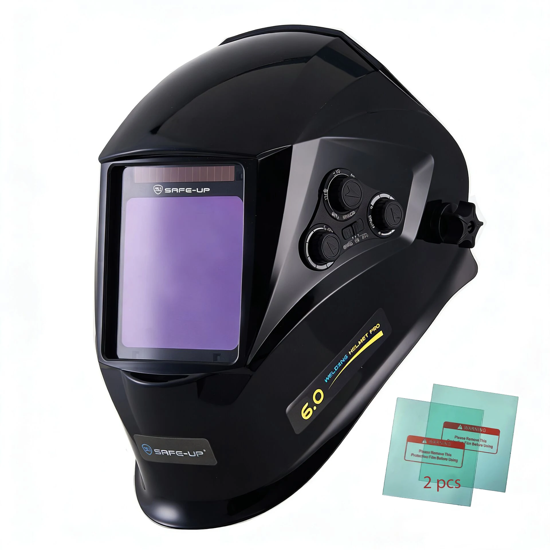 Auto Darkening Welding Helmet For MIG MAG TIG Cutting 4 Arc Sensor True Color Welder Welding Mask Face Cap  сварочная маска