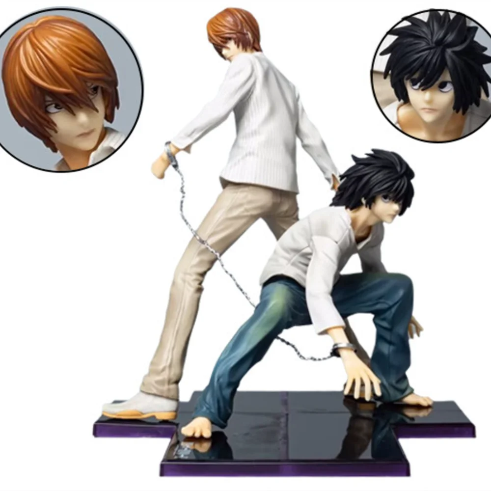

MegaHouse Death Note Light Фигурка Yagami Kami L Lawliet 22 см Аниме ПВХ Фигурка Игрушка Игровая Статуя Коллекция Модель Кукла Подарок
