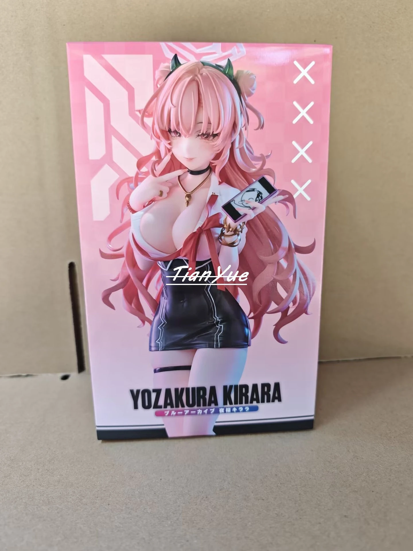 Anime archivo azul Yozakura Kirara linda chica hermosa niñas modelo juguetes regalo 22cm