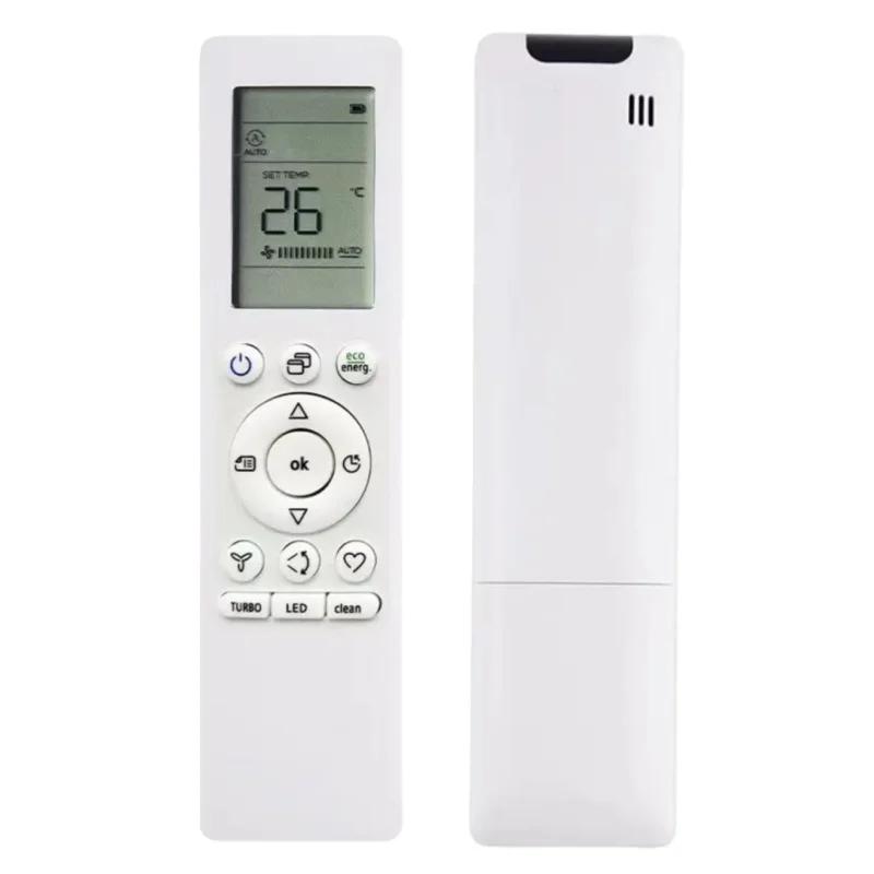 AC A/C Remote Commander Replacement RG10A/BGEF RG10A(B2S)/BGEF Compatible with Midea Carrier System Air Conditioner RG10 Series