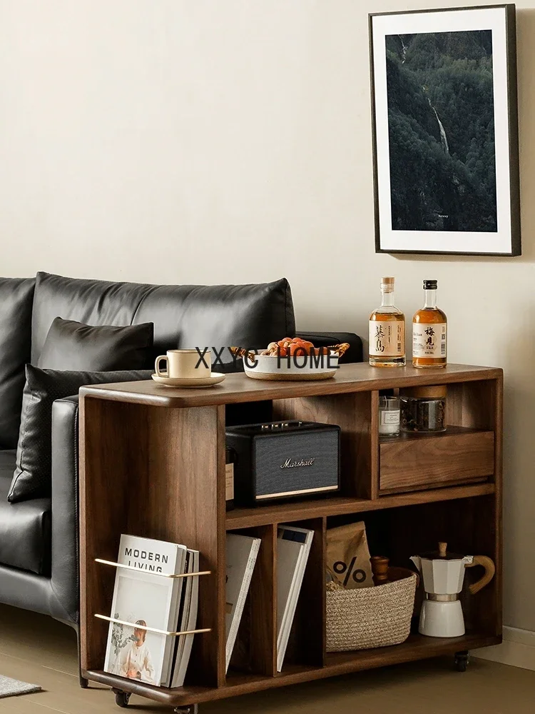 

Нордический современный минималистичный Твердый Деревянный чехол из черного ореха