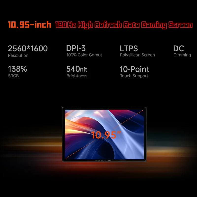 Onexplayer X1 Intel Core ultra 7 155H 3 in 1แล็ปท็อปแท็บเล็ตมือถือเกมคอนโซล10.95 "120Hz Ai datatype CPU คอมพิวเตอร์ Win 11