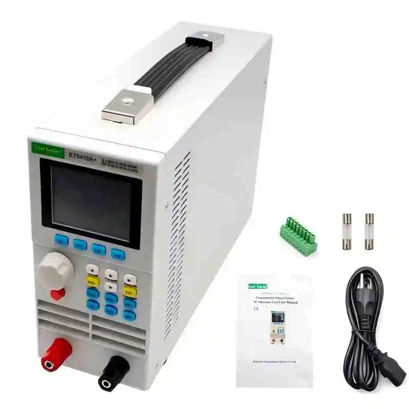 East Tester Programmable DC Electronic Load ET5410A+ Single/Dual Channel Meter Battery Capacity Tester 150V/500W 40A 400W ET5420