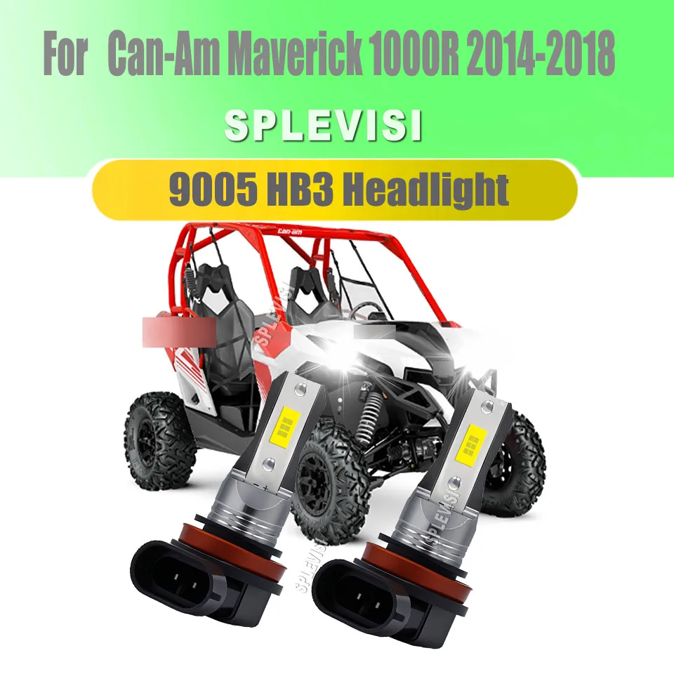 

9005 HB3 Motorcycle Headlights - Ride for Years Without Needing Replacement For Can-Am Maverick 1000R 2014 2015 2016 2017 2018