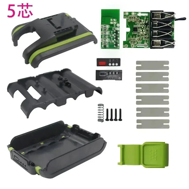 Picture 3: For Worx 20V BMS Li-ion Battery Case PCB Charging Protection Circuit Board Voltage Detection