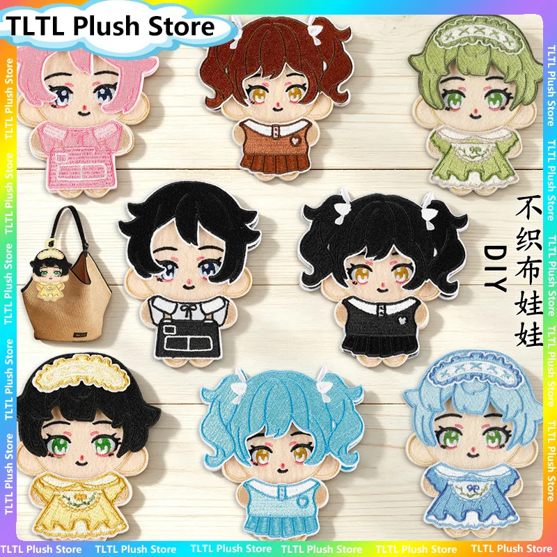 Anime Felt Doll DIY Felt Craft Doll Kit Felt Sewing Kit For Doll Making  Sewing Craft Kit Handmade Making Supplies Hobby Gift