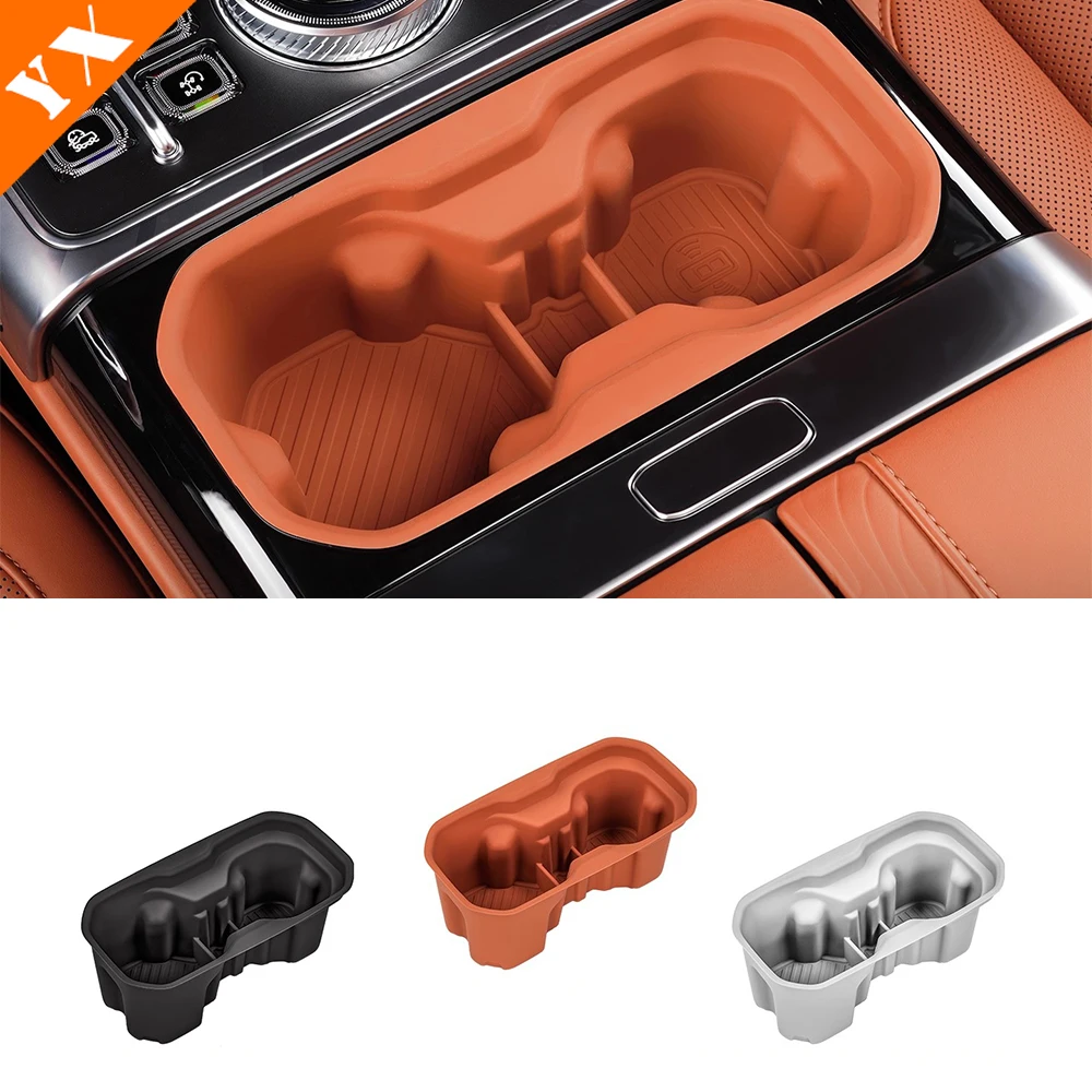 

Для аксессуаров Jetour G700, 2025 2026, силиконовый держатель для чашки на центральной консоли автомобиля, подстаканник на центральной консоли, подстаканник