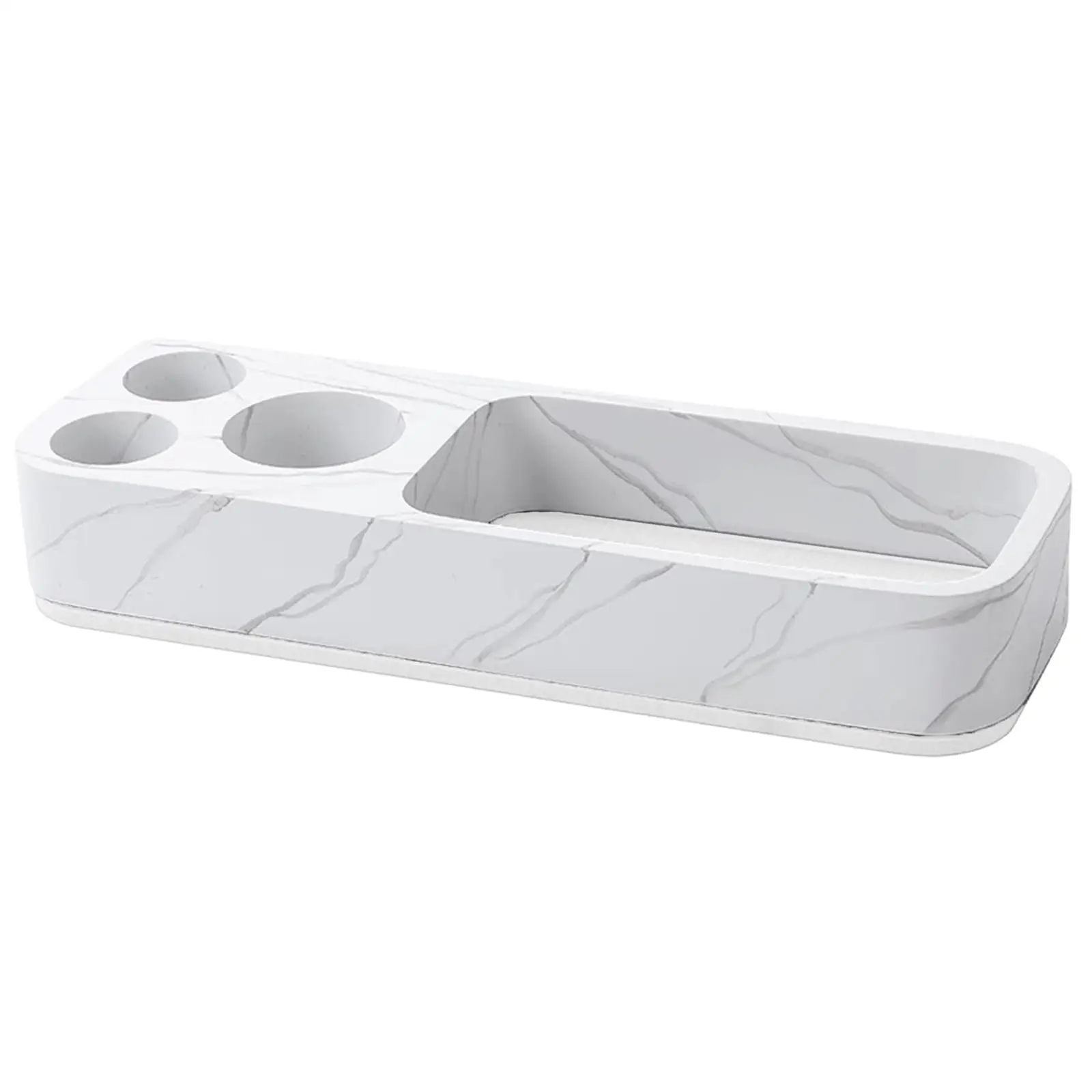 Toothbrush Holder for Bathroom Stable Countertop Organizer Electric Toothbrush Rack for Household Countertop Hotel Vanity