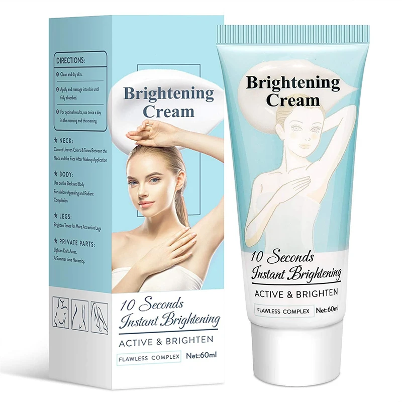 Underarm Skin Cream Dark Skin Permanent Moisturizing Brightening Lotion Whole Body Lightening Under Armpits Knees Buttocks