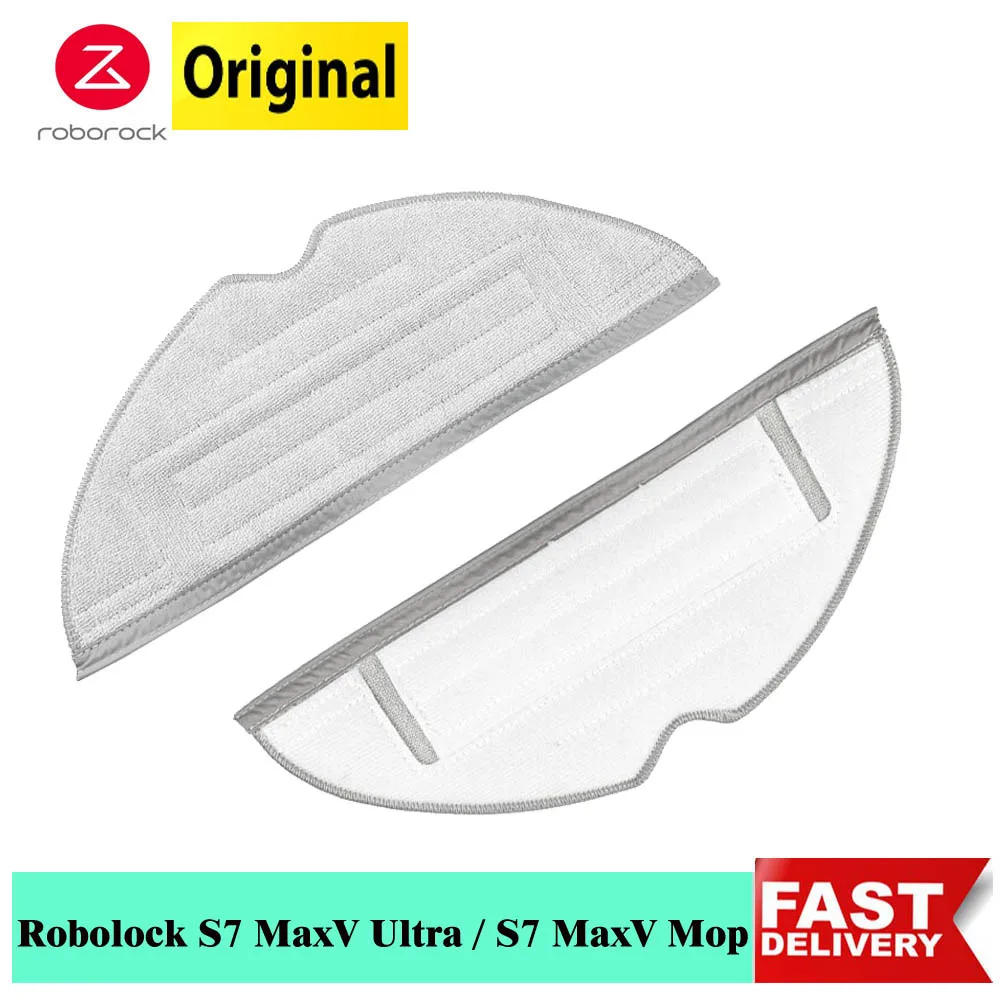 Original Roborock S8 Mop S7 MaxV Ultra Mops S7/S7maxv Robot Vacuum Cleaner Replacements Parts of VibraRise Mop Cloth Accessories