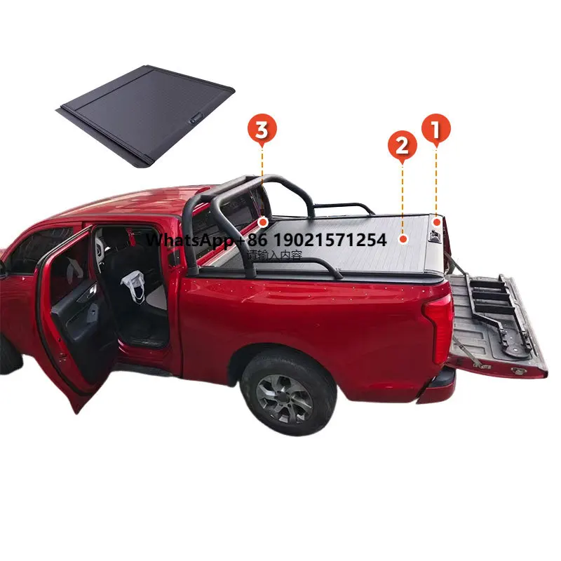 

Waterproof Electric Auto Pickup Roller Lid Retractable Pickup Truck Bed Cover for Pickup Truck Byd Shark 6