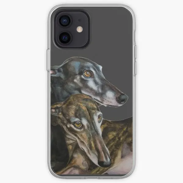 Greyhounds Galgos Espanol Iphone Tough  Phone Case Customizable for iPhone 11 12 13 14 Pro Max Mini 6 6S 7 8 Plus X XS XR Max