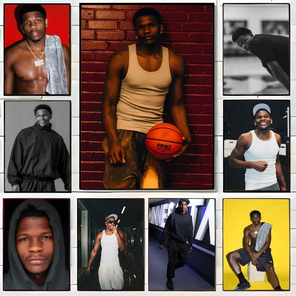 Sharp Celebrity A-Anthony Edwards Poster Wall Art Print Decorative Mural Home Decor Gift Unframed