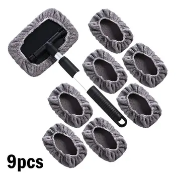 ガラス繊維窓拭きブラシ,車のガラス繊維クリーニングツール,窓拭き用,家やオフィス用