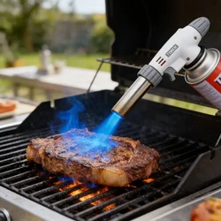 Flip Over Igniter Portable Cartridge Gas Cylinder Spray Gun Spray Gun Welding Gun Outdoor Barbecue Igniter Household Spray Gun
