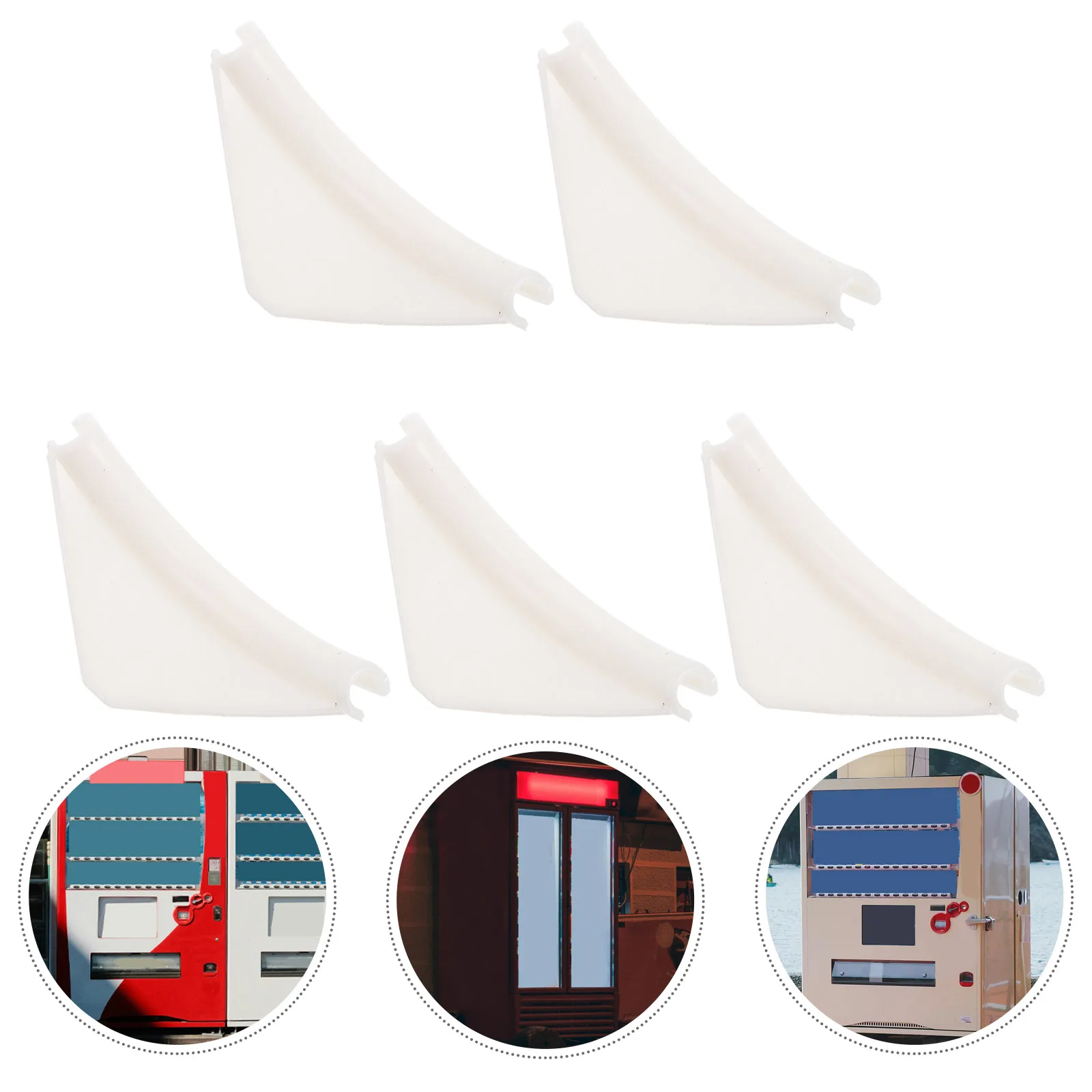 

5pcs Self-service Vending Machine Accessories Plastic Coil Pusher System Snacks Replacement Storage