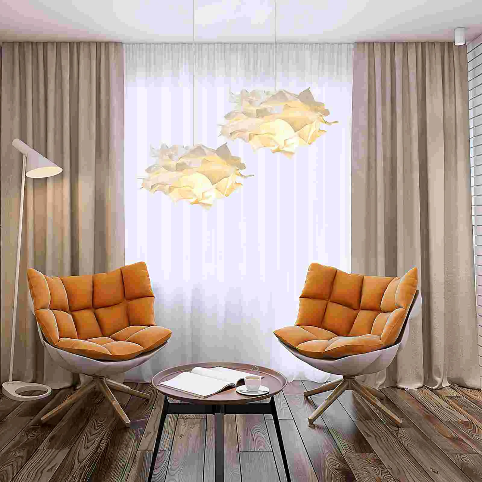 Lampshade Large Paper Ceiling Light Home Accessory Wedding Cloud Shape Hanging Decor Halloween