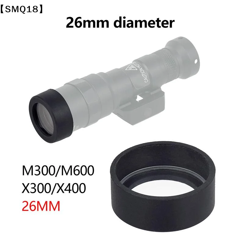 Tactical Sight ABS Lens Cover Cap Protector For SureFire M300 M600 X300 X400 Light SR SIght Scope AD Custom【SMQ】