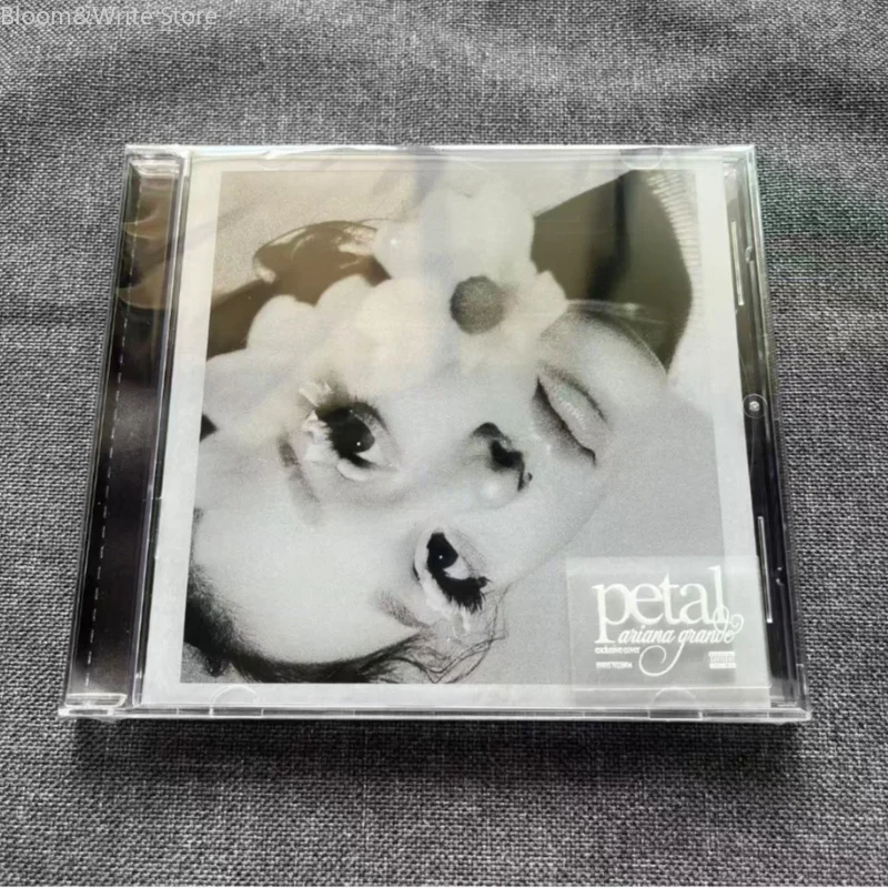 Pop Ariana Grande Petal Music CD Album 12‑Tracks Hate That I Made You Love Me, Music Record for Car Walkman Home Collection Gift