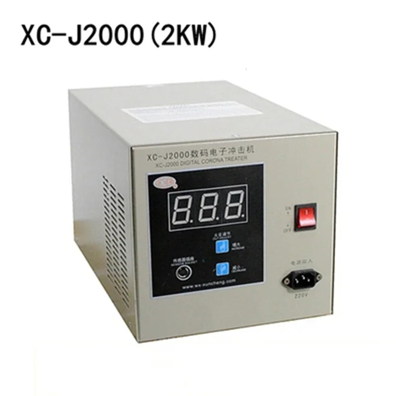 

XC-J2000 Corona Treatment Machine Electron Impact 2KW Electromechanical Airsick Film Blowing Machine Printing Machine