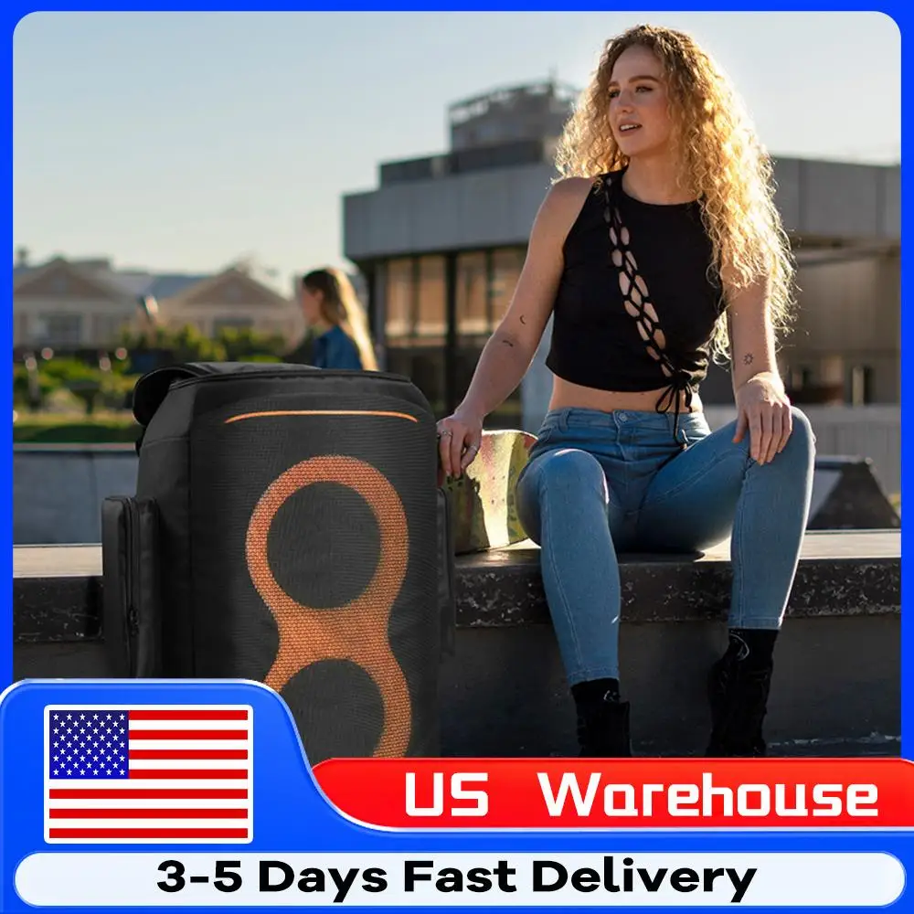 

Чехол для переноски колонки JBL PartyBox 520 с застежкой-молнией, портативный пылезащитный чехол для колонки, аксессуары для колонок