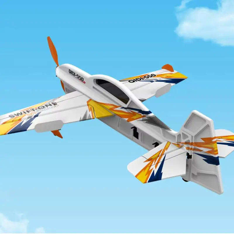 Qd550 6-Channel 3d Aerobatic Model Glider Indoor And Outdoor Fixed-Wing Foam Brushless Motor Remote Control Aircraft Model Toy