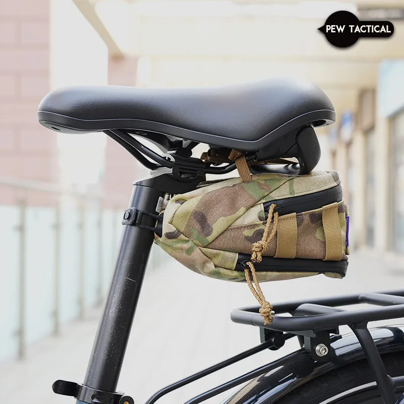 

PEW TACTICAL Bicycle Seat Cushion Miscellaneous Bag Mountain Bike Road Bike Saddle Bag OT31