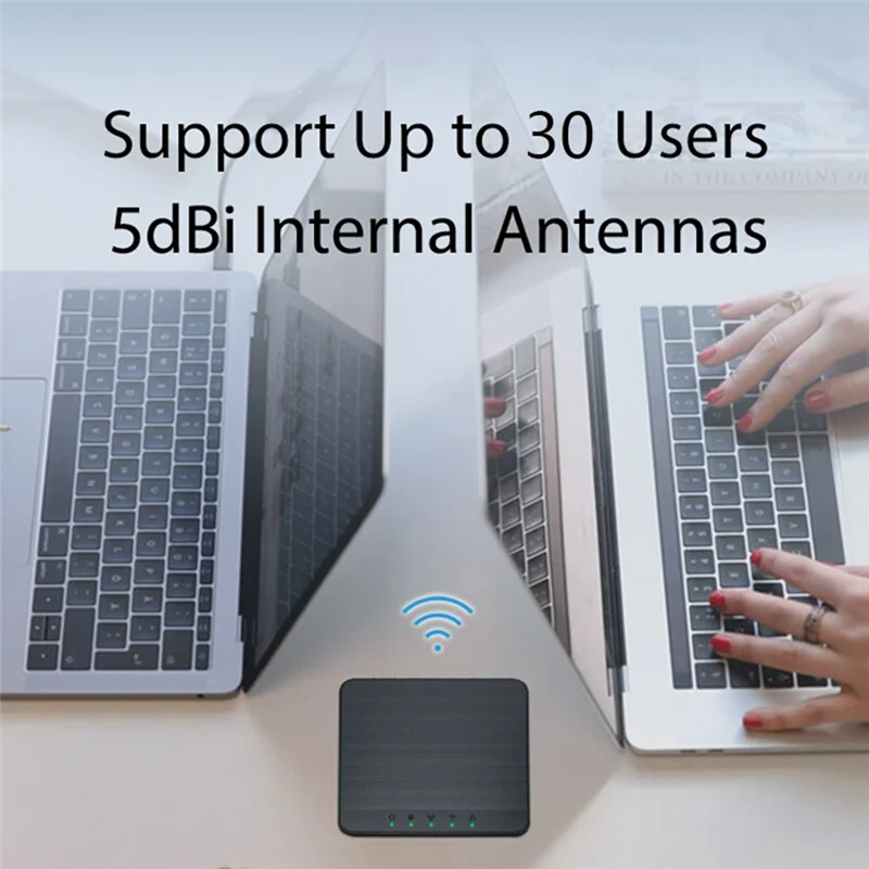 

ABZL Mini Box 4G Lte Router Wifi SIM Card Modem 4G Car Wifi Amplifier Support 5V USB Power Supply and 30 Device Connections