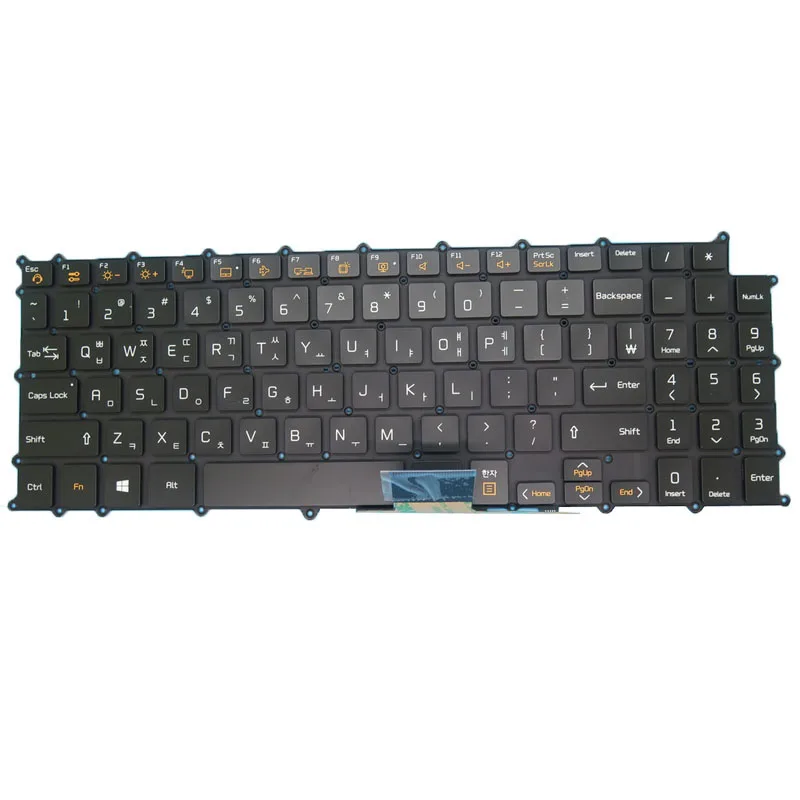 US KR Backlit Keyboard For LG 15Z90N 15Z90N-H.AP52A8 N.AAS9U1 PS8U1 R.AAS7U1 U.ARS5U1 V.AA72A1 75A3 78B V.AR52A2 55G VA7BK VR5IK