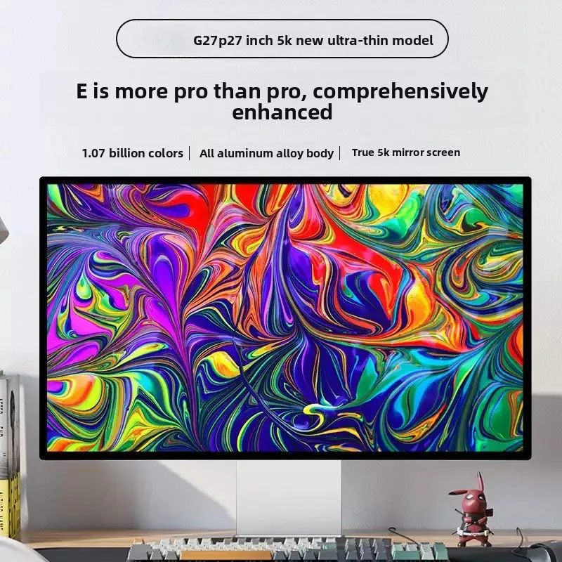 KUYCON G27P 27-inch 5K Monitor | 5120x2880 IPS 1ms Display | Type