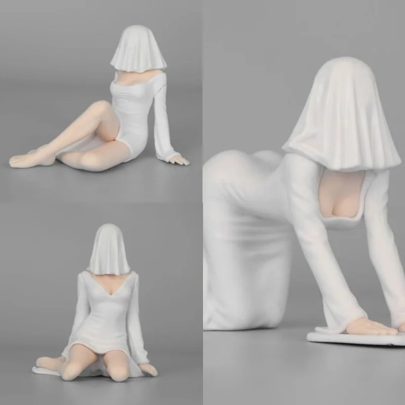 Trendy Ornament 3 Poses Collectible Statue  Ghost Bride Anime Figure Desktop Ornament Home Decor Adult Collection  Display Gift