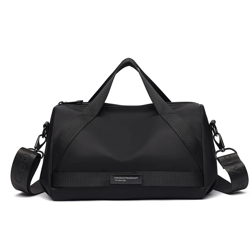 

1 piece shoulder bag, solid color handbag, adjustable shoulder strap, zipper closure, Unisex Fashion crossover bag, suitable for