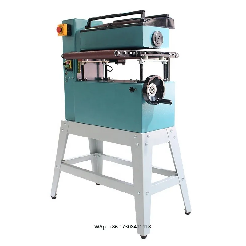 ZS18 inch electric industrial wide sandpaper mini wood belt grinding and polishing roller sander