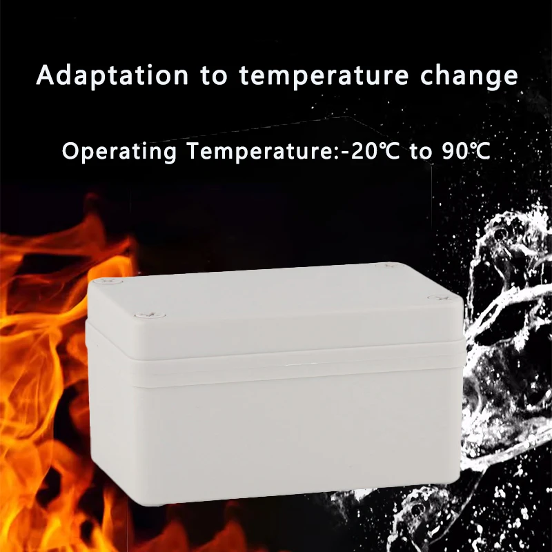 New waterproof, dustproof, flame-retardant integrated outdoor waterproof junction box industrial housing