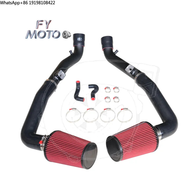 Kits de admisión de aire de montaje frontal para Nissan 370 Infiniti G37 2014-2015 Infiniti Q60 Q40 VQ37 3.7L 2009+