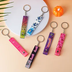 Long Nails Credit Card Puller Keychain Acrylic Card Grabber Key Chain Social Distancing Touchless Tool Multifunctional