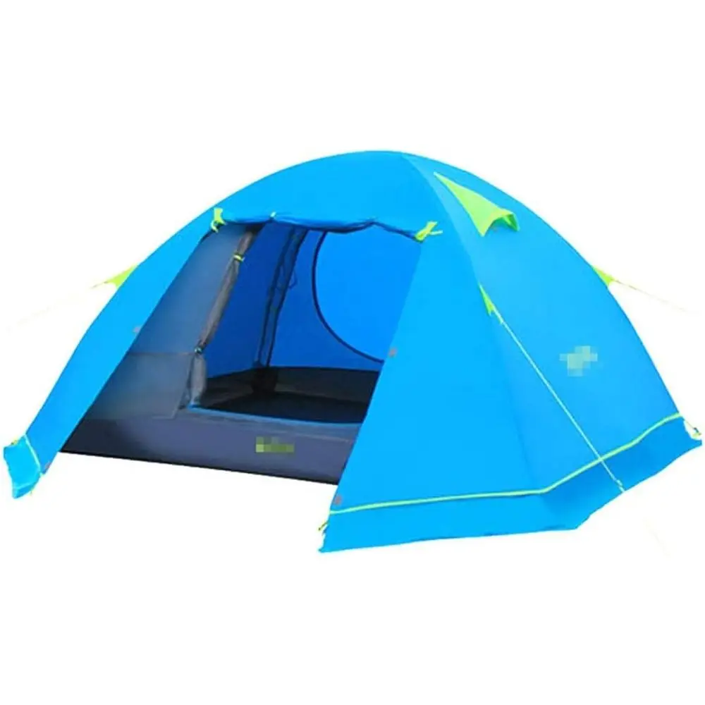 

Family 3-Person Weatherproof Camping Tent with Awning for Outdoor Adventures