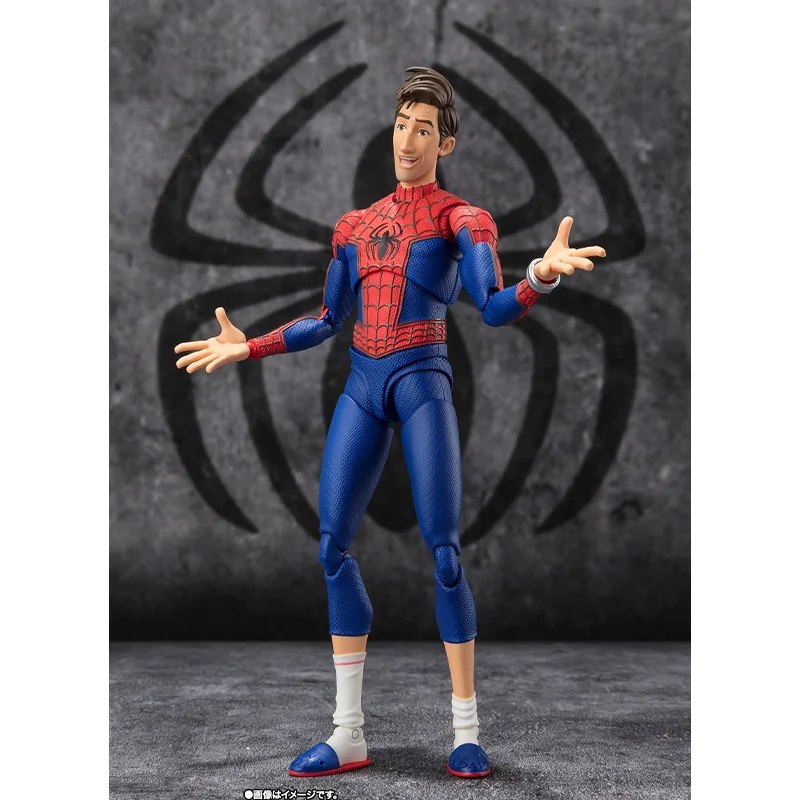 100% Original Bandai S.H.Figuarts SHF Peter B Parker Mayday Parker Spider Man Across the Spider Verse In Stock Anime Model Toys