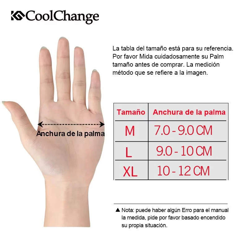 CoolChange Cycling Gloves Touch Screen GEL Pad Outdoor Sport Luva Ciclismo Bike Glove Man MTB Full Finger Bicycle Phone Gloves