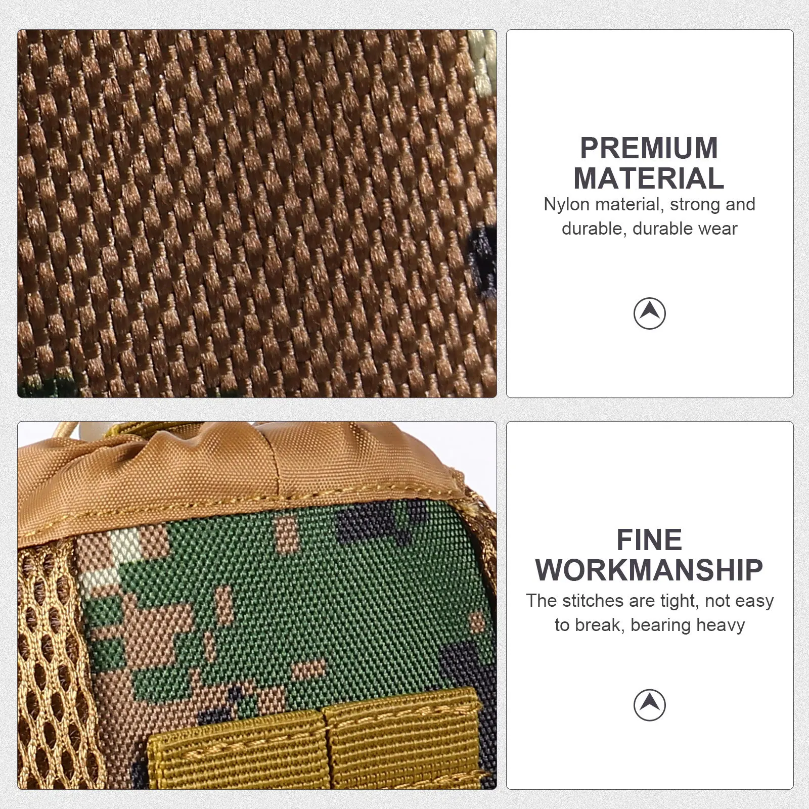 1 pz borsa per bottiglia d'acqua escursionismo all'aperto campeggio borsa da viaggio porta bottiglia d'acqua isolata in nylon leggero robusto