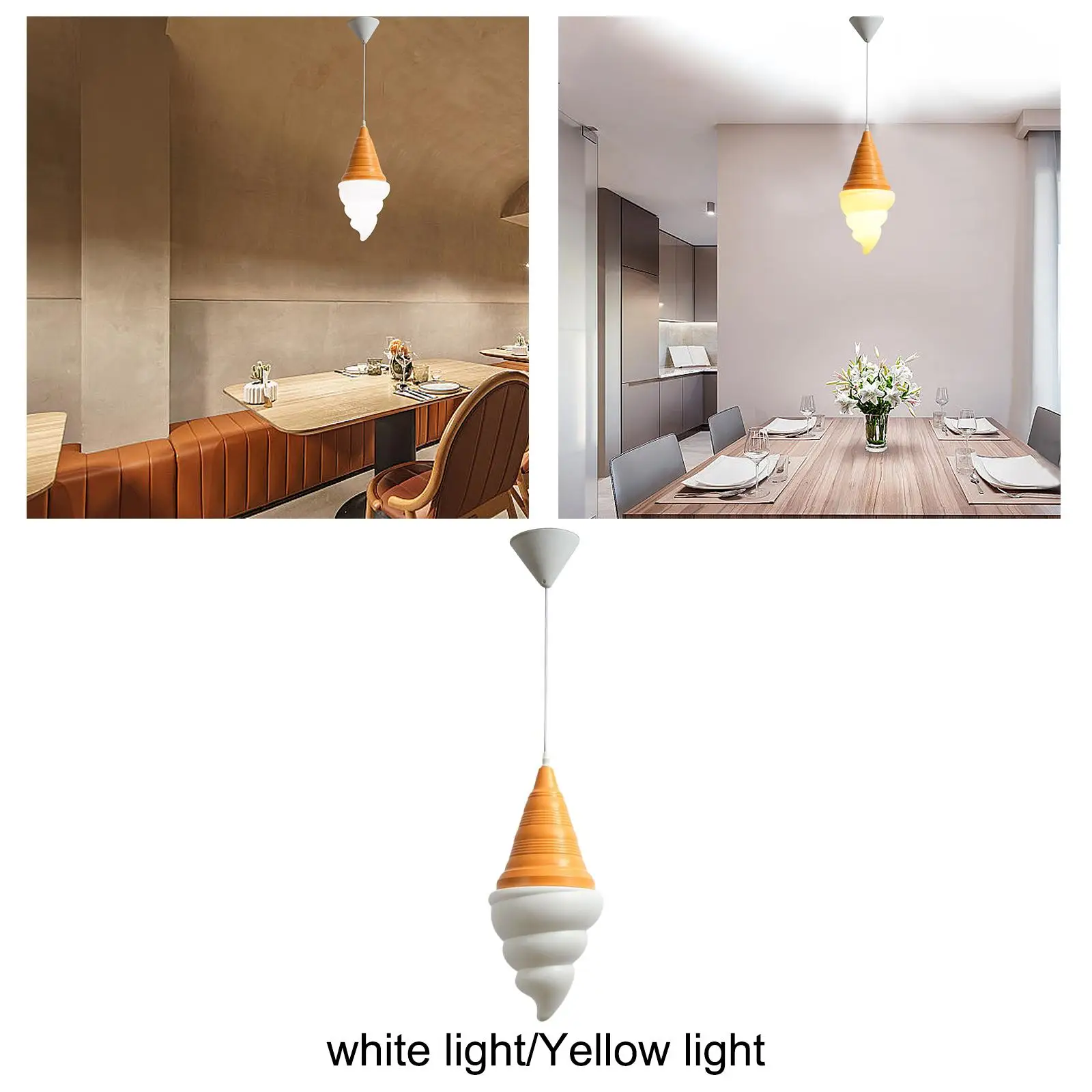 Minimalist Ice Cream Chandelier Dining Lamp for Laundry Room Hallway Kitchen
