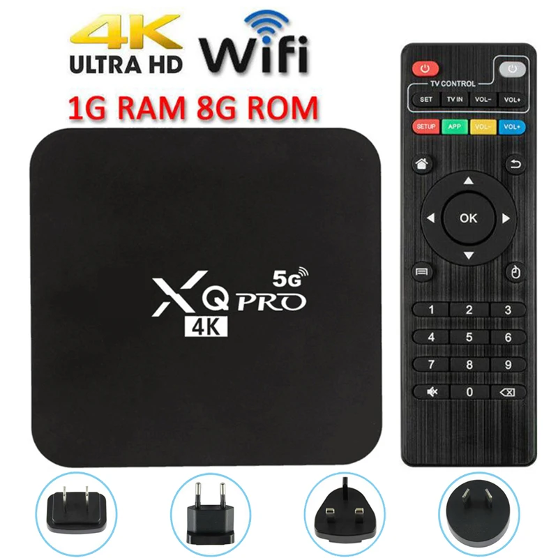 

Professional Android Box 4k TV 1GB 8GB Support Video Player MP3 WMA WAV OGG FLAC MXQ Pro MX9 Multimedia Player Set US/EU/UK/AU