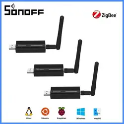 SONOFF ZB Dongle-E USB Dongle Plus ZigBee Wireless Zigbee Gateway Analyzer ZHA Zigbee2MQTT Pre-Flashed As ZigBee Router