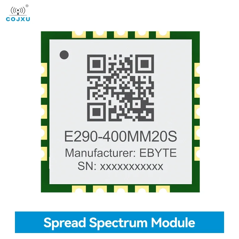 Lora PAN3060 Spread Spectrum Module COJXU E290-400MM20S 20dBm Air Wake up Adaptation Ultra Small Size AT Command RSSI Stamp Hole