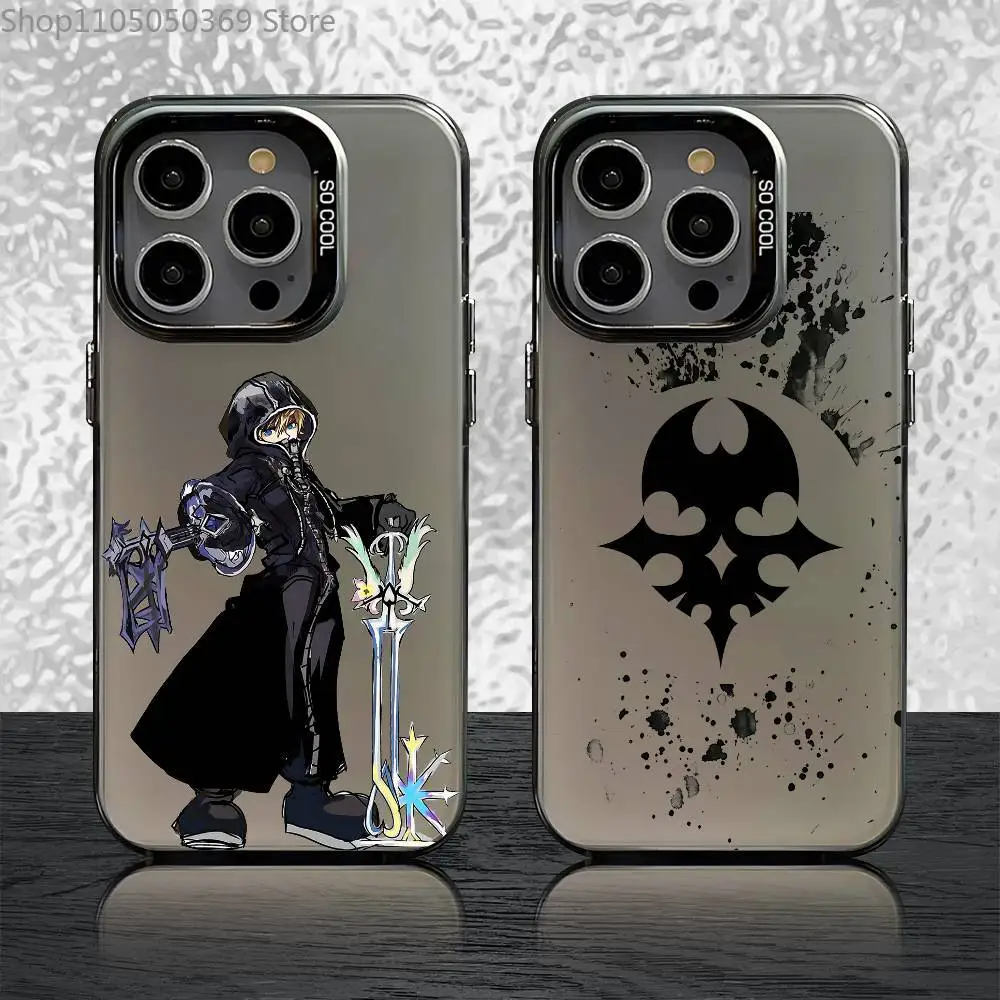 

The W-World E-Ends with You Phone Case For iPhone 17,16,15,14,13,12,11,Pro,Max,Plus,Mini,Air,SE4 Black Matte Shockproof Cover