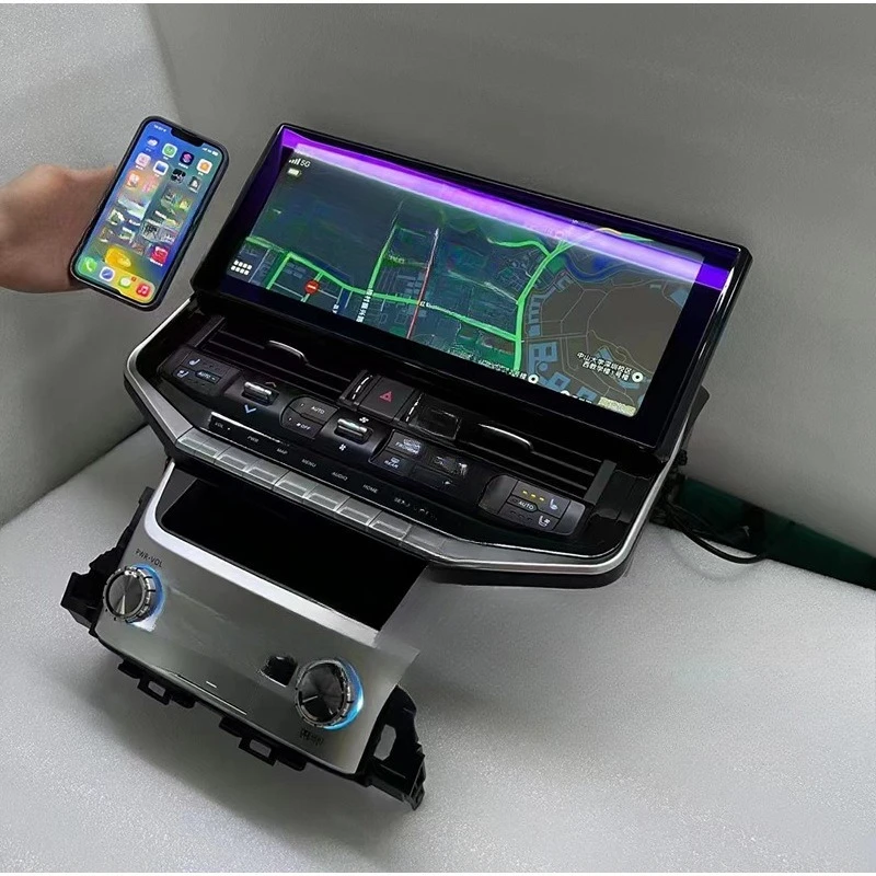 Suitable for Landcool Luze LC200 modification and upgrade LC300 central control Android large screen car navigation 16.3 inches