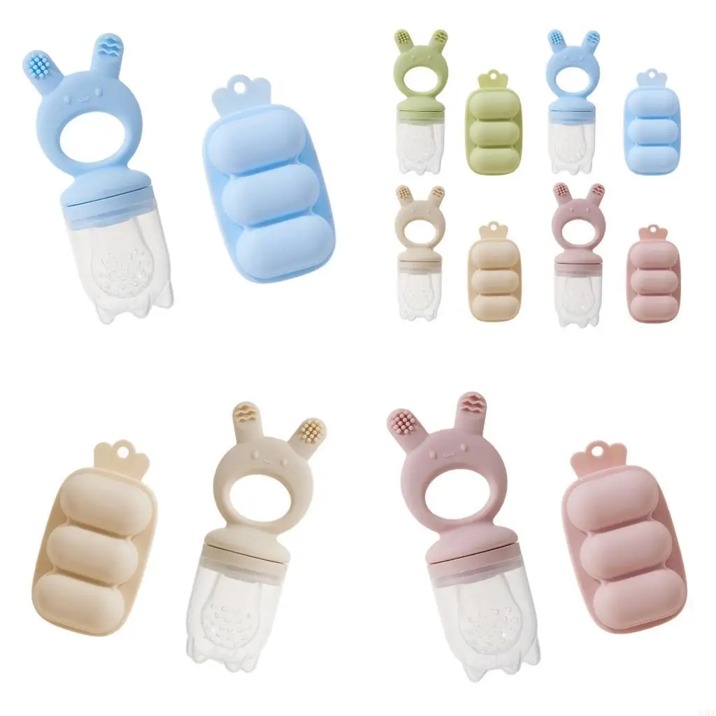 

54DF Silicone Infant Feeder And Freezer Tray Mold For Healthy Baby Teether Relief