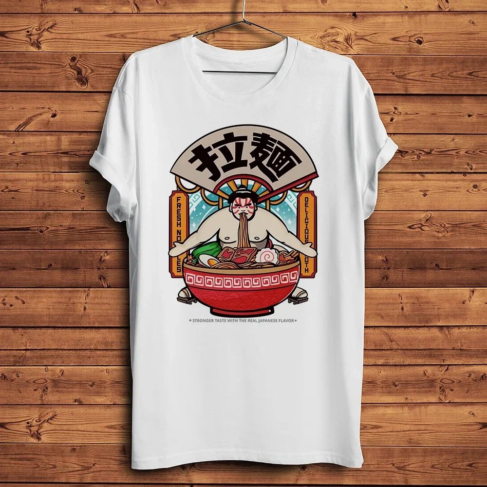 New Japan Tradition Sumo Yokai Onsen Ramen Funny TShirt Men Short sleeve casual T Shirt Streetwear Unisex Tee breathable print