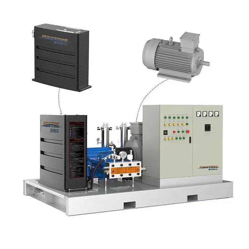 Chemical Industry Automatic Cold Water High Pressure Water Jet Cleaner Strong Washing Machine Powerful Hydro Blasting Machine - view 2