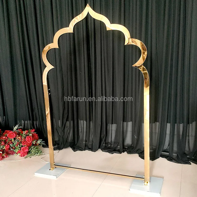 Arco de Boda al por Mayor de Fábrica, Estilo Asiático y Europeo, Decoración para Fiestas con Flores y Globos